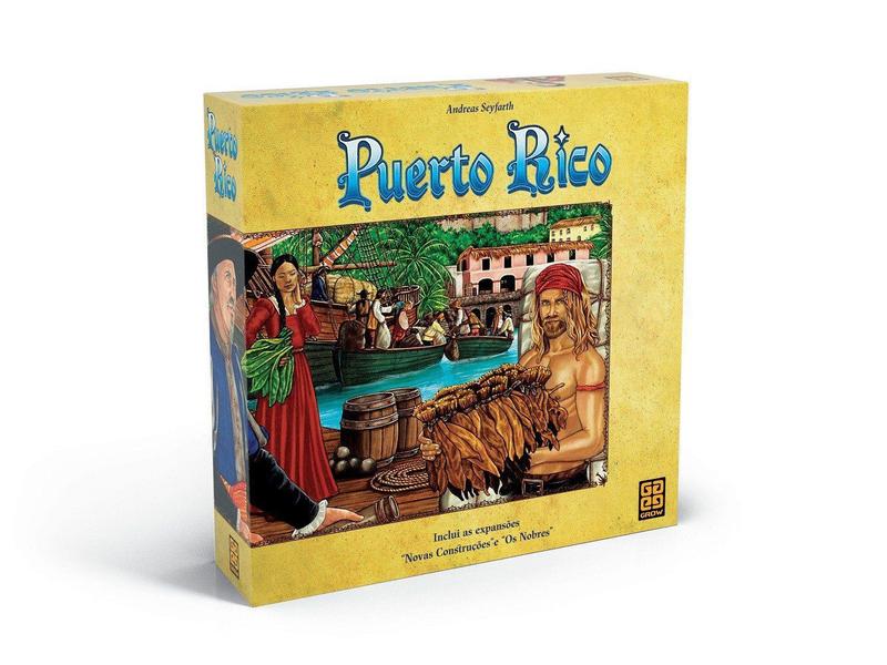 Jogo Infantil Puerto Rico - Grow - Jogos de Cartas - Magazine Luiza